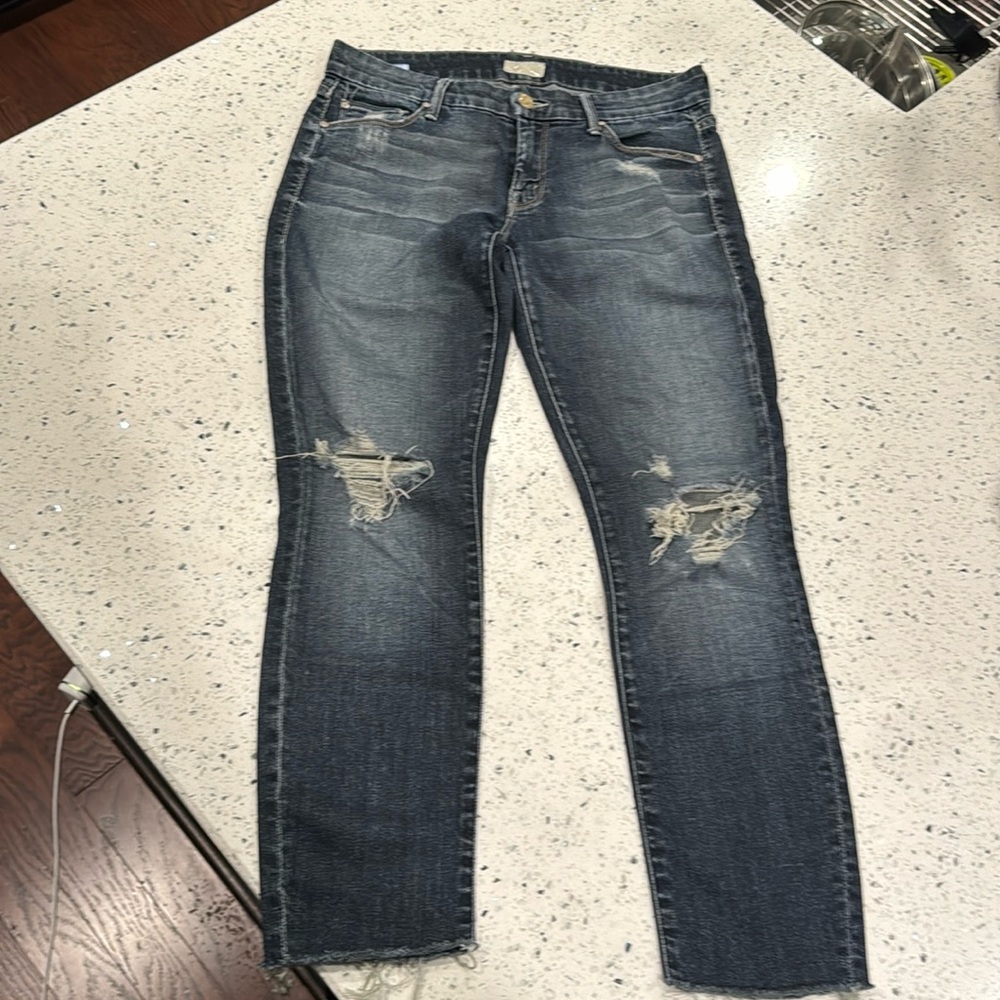 MOTHER The Looker Jeans in Tarnished